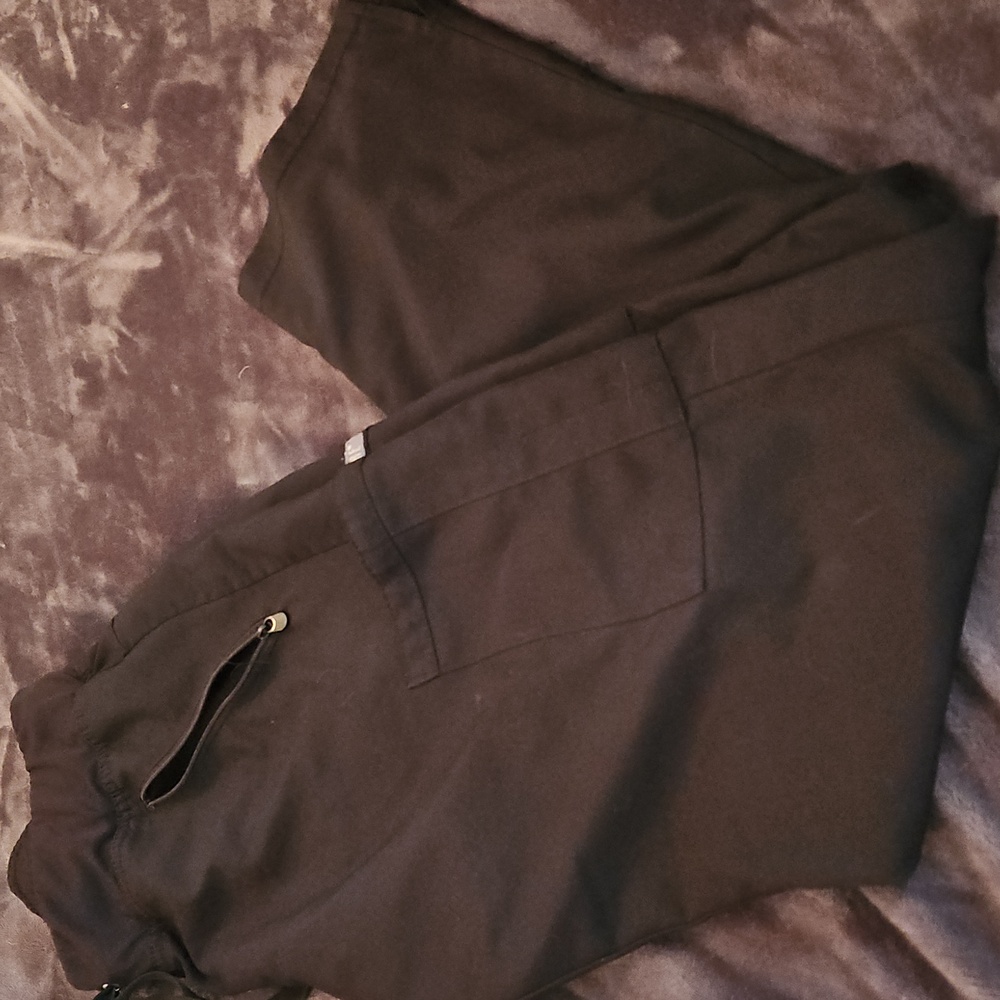scrub black Pants med coutour
